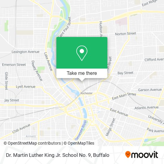 Mapa de Dr. Martin Luther King Jr. School No. 9