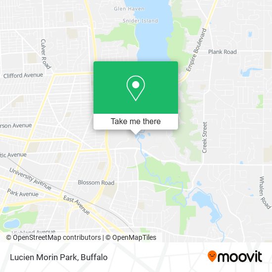 Mapa de Lucien Morin Park