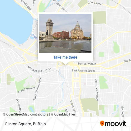 Clinton Square map