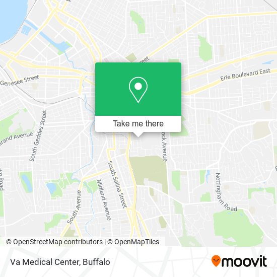 Mapa de Va Medical Center