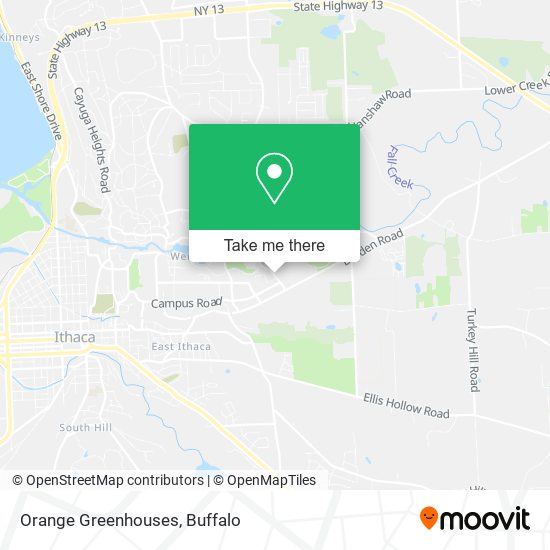 Mapa de Orange Greenhouses