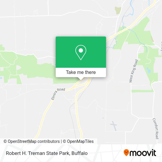 Robert H. Treman State Park map