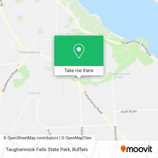 Taughannock Falls State Park map