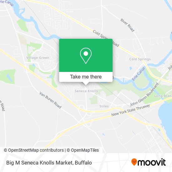 Mapa de Big M Seneca Knolls Market