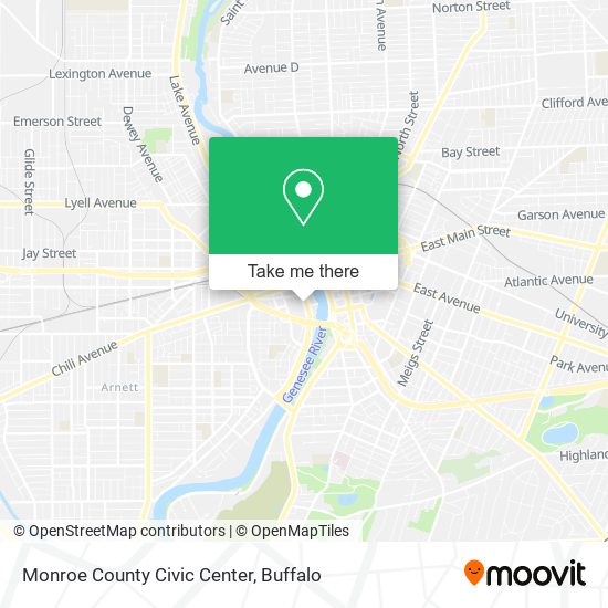 Monroe County Civic Center map