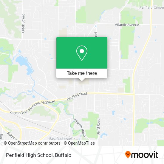 Mapa de Penfield High School