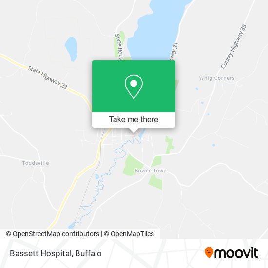 Mapa de Bassett Hospital