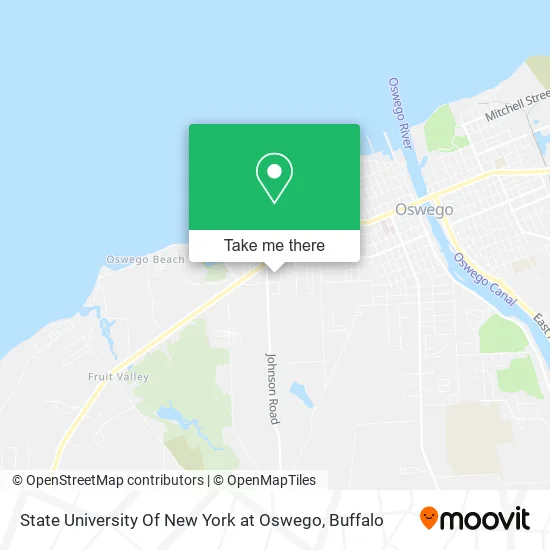 Mapa de State University Of New York at Oswego