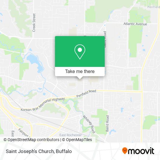 Saint Joseph's Church map