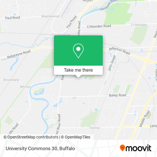 University Commons 30 map