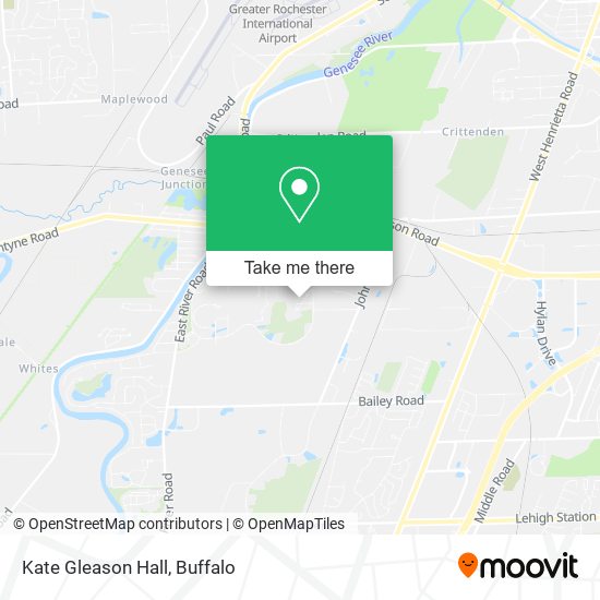 Mapa de Kate Gleason Hall
