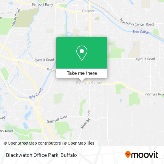 Blackwatch Office Park map