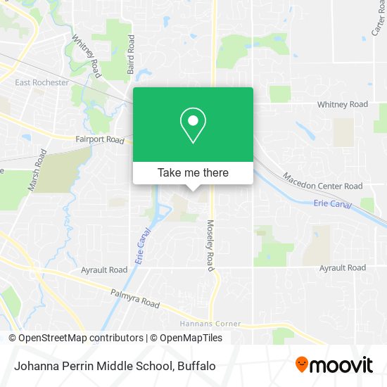 Johanna Perrin Middle School map