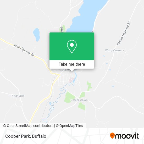 Mapa de Cooper Park