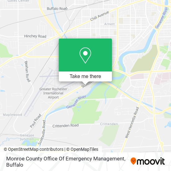 Mapa de Monroe County Office Of Emergency Management