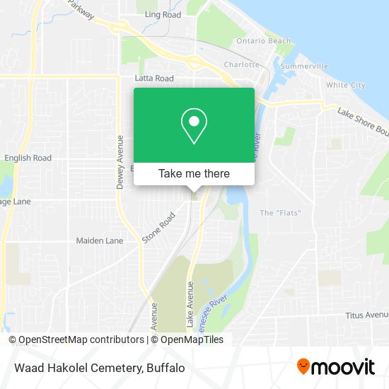 Waad Hakolel Cemetery map
