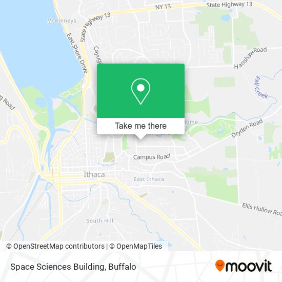Space Sciences Building map