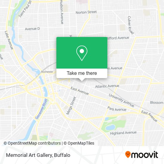Mapa de Memorial Art Gallery