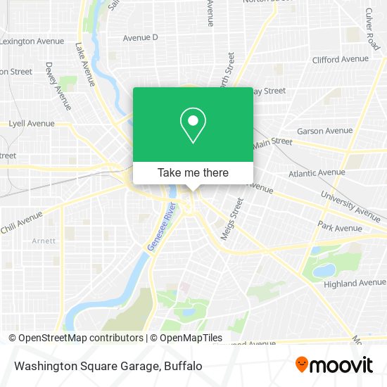 Washington Square Garage map