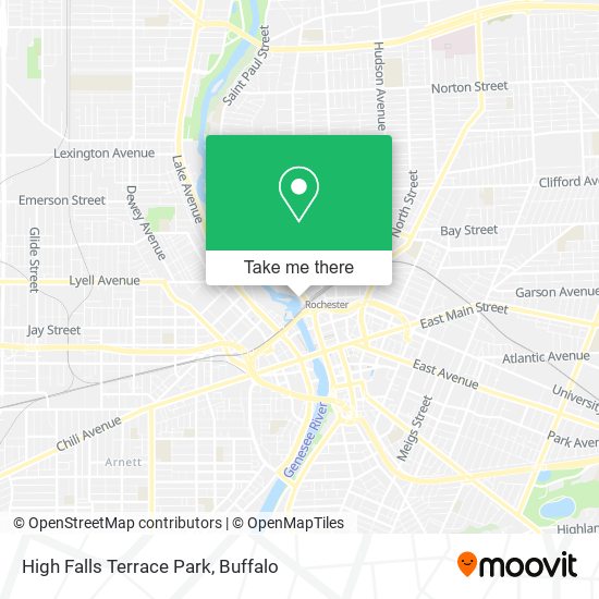 Mapa de High Falls Terrace Park
