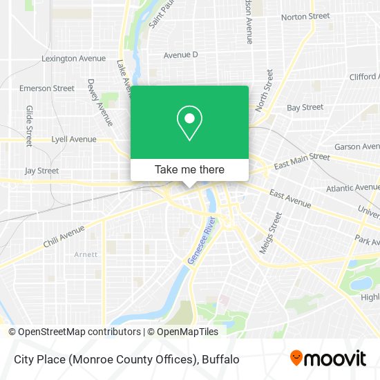 City Place (Monroe County Offices) map