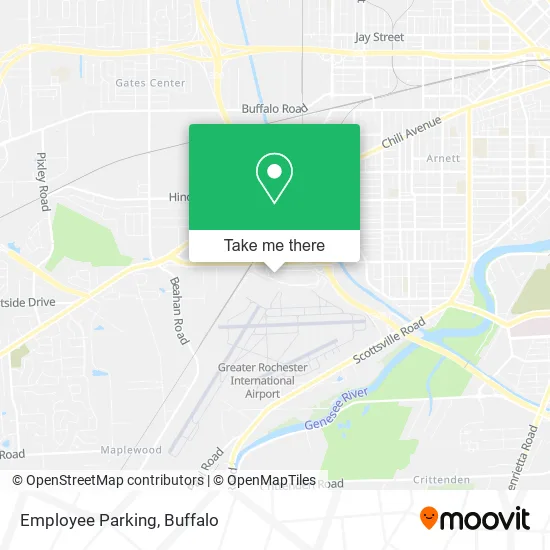 Employee Parking map