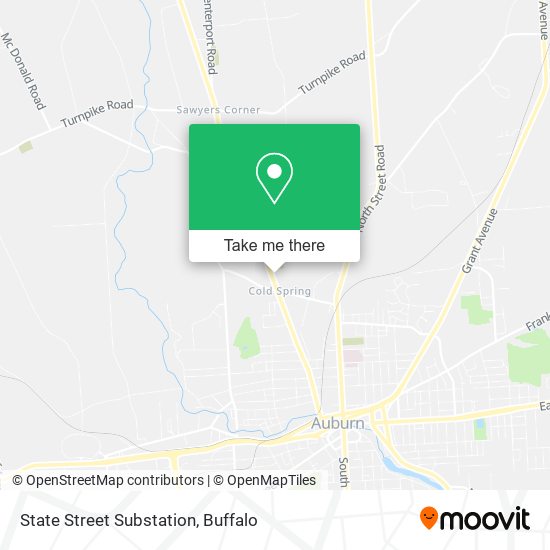 State Street Substation map