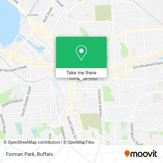 Mapa de Forman Park