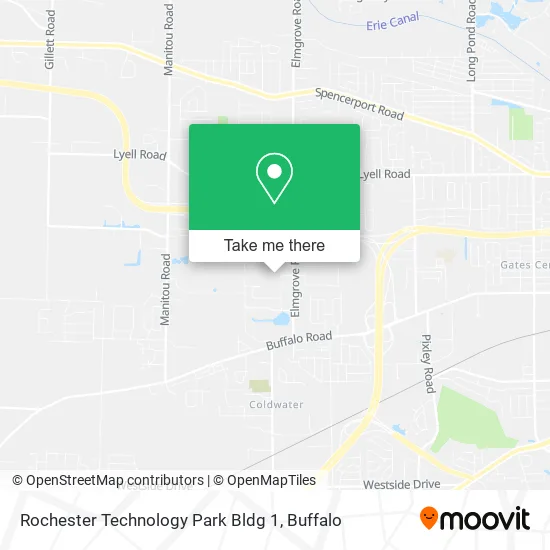 Rochester Technology Park Bldg 1 map