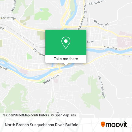 Mapa de North Branch Susquehanna River