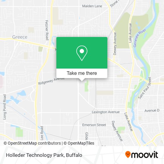 Mapa de Holleder Technology Park