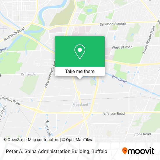 Peter A. Spina Administration Building map