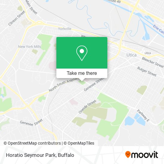 Horatio Seymour Park map