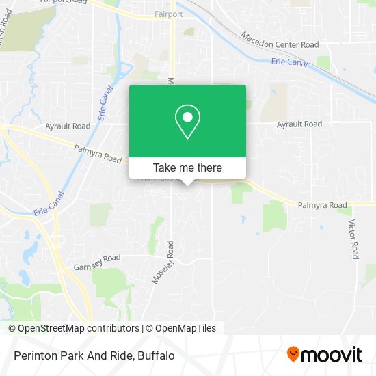 Mapa de Perinton Park And Ride
