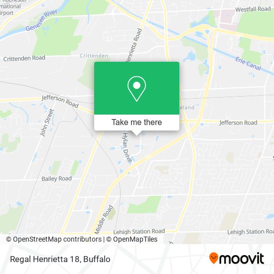 Mapa de Regal Henrietta 18