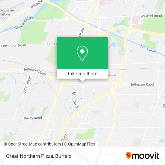 Mapa de Great Northern Pizza