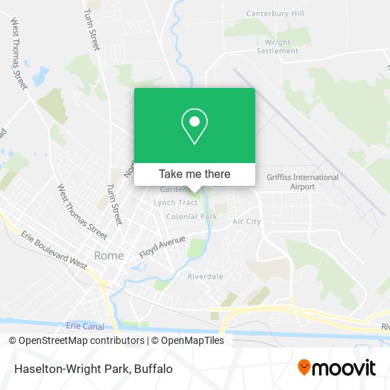 Haselton-Wright Park map