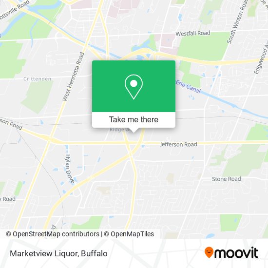 Mapa de Marketview Liquor