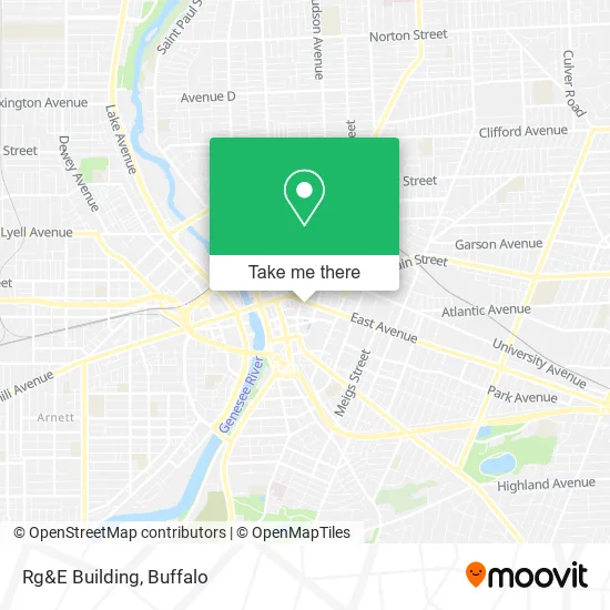 Rg&E Building map