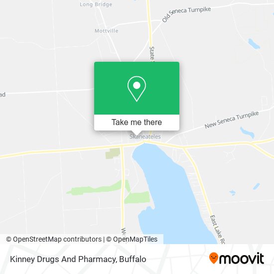 Mapa de Kinney Drugs And Pharmacy