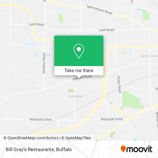 Bill Gray's Restaurants map