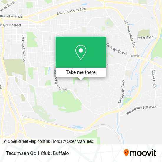 Mapa de Tecumseh Golf Club