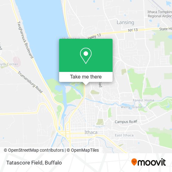 Mapa de Tatascore Field