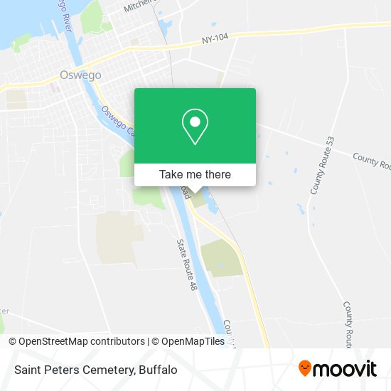 Mapa de Saint Peters Cemetery