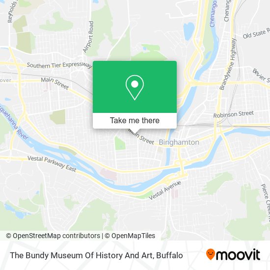 The Bundy Museum Of History And Art map