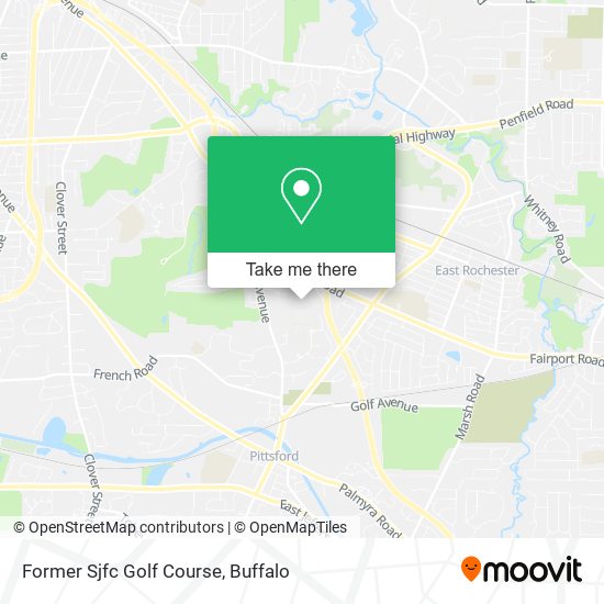 Mapa de Former Sjfc Golf Course