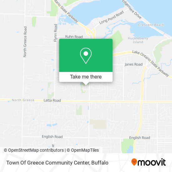Mapa de Town Of Greece Community Center