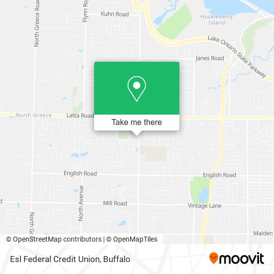 Esl Federal Credit Union map