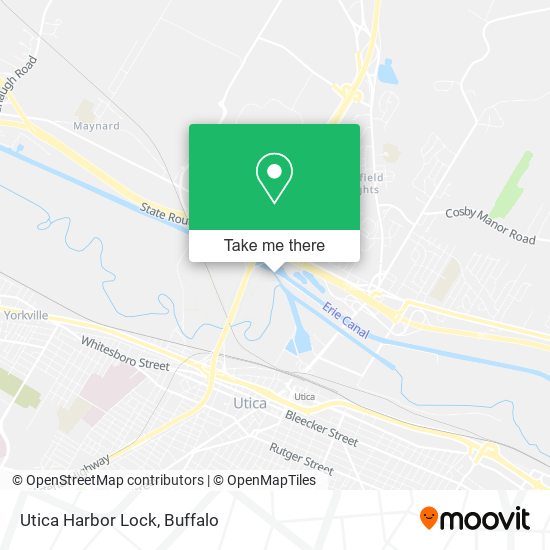 Mapa de Utica Harbor Lock