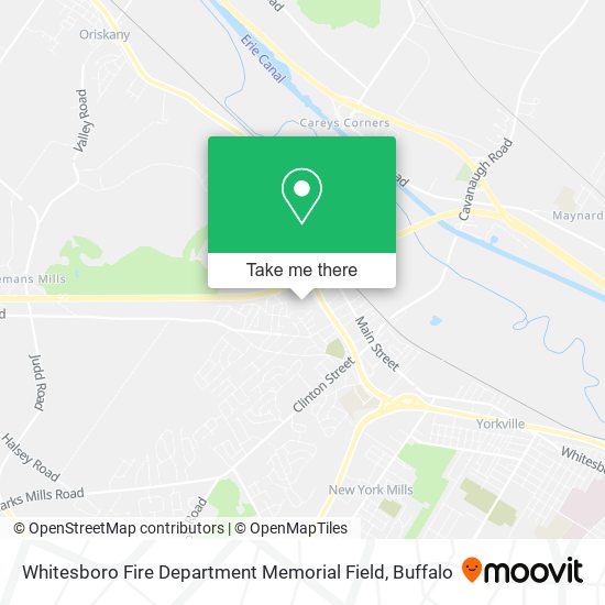 Whitesboro Fire Department Memorial Field map